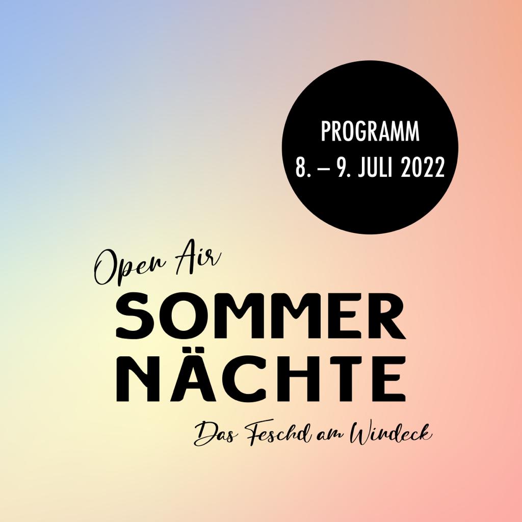 Programm der SVB Open Air Sommernächte