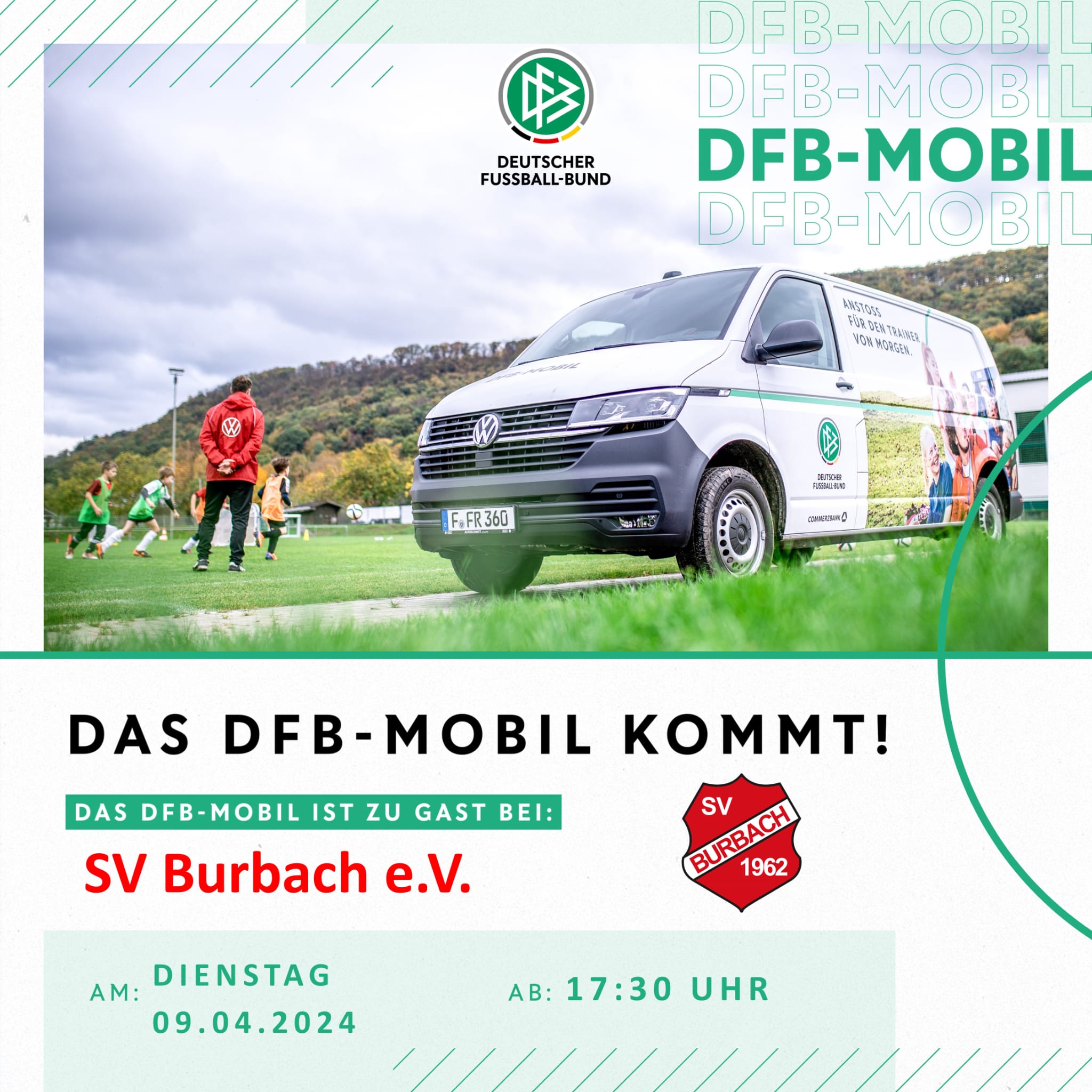 DFB-Mobil zu Gast beim SVB
