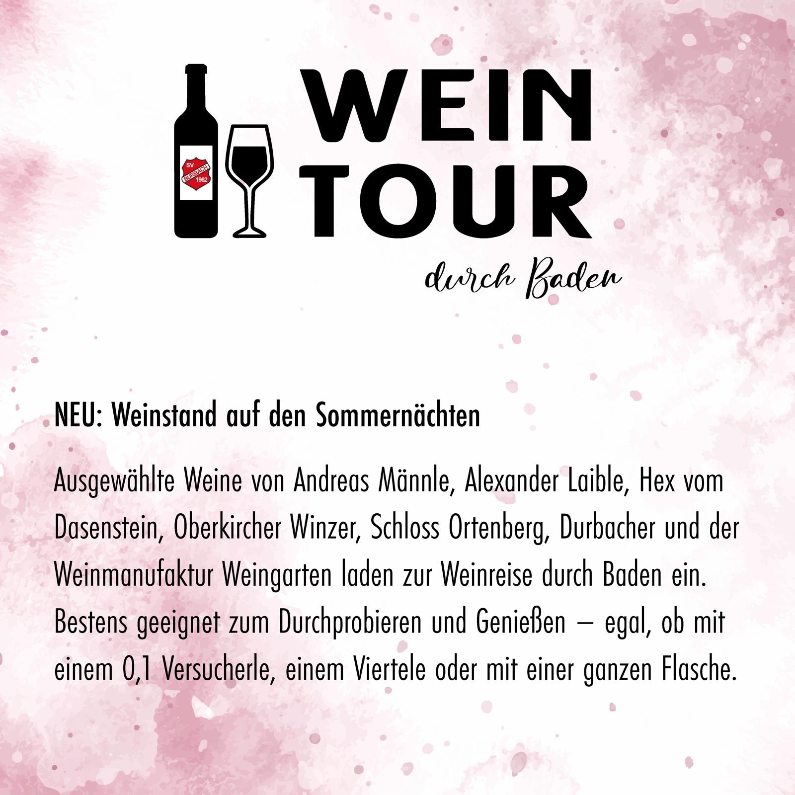 Neu bei den Sommernächten 2024 - Badische Weinbar