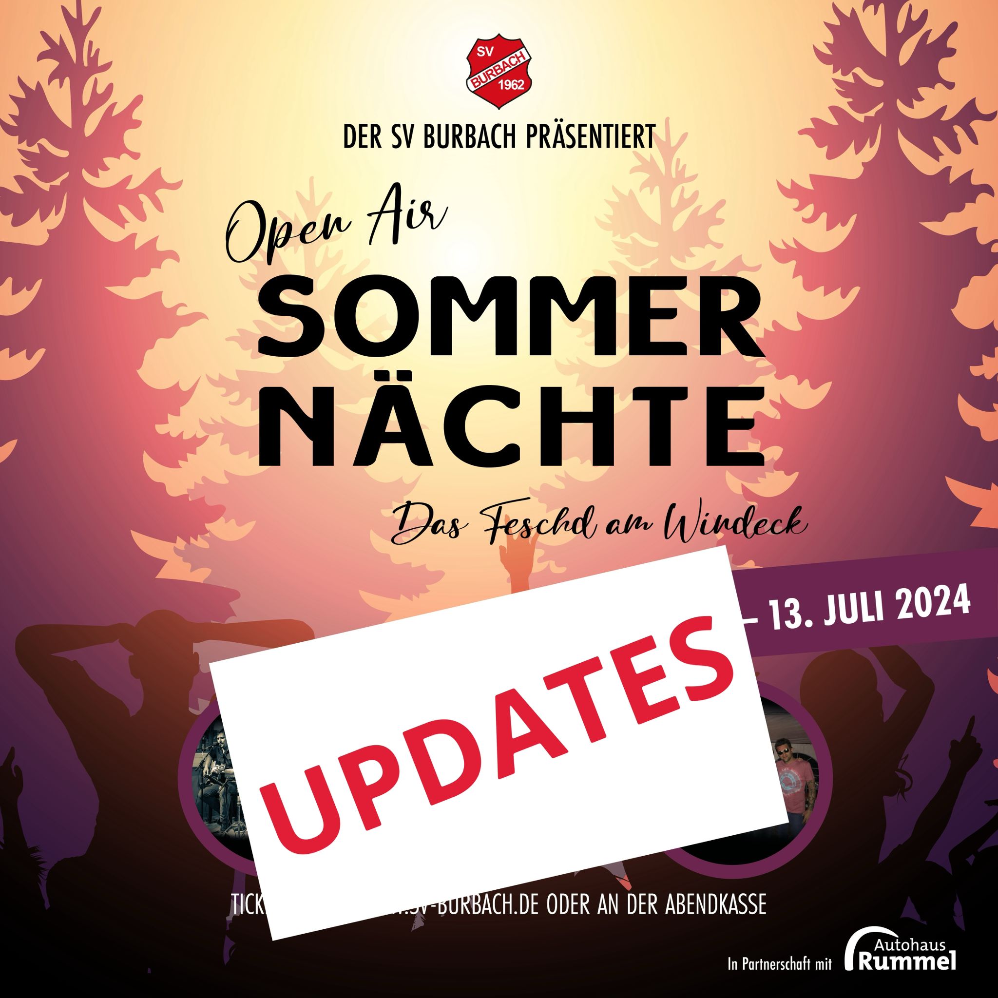 Neue Infos zu den SVB Sommernächten 2024